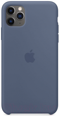 Чехол-накладка Apple Silicone Case для iPhone 11 Pro Max Alaskan Blue / MX032