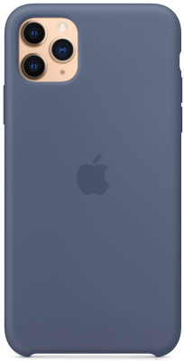 Чехол-накладка Apple Silicone Case для iPhone 11 Pro Max Alaskan Blue / MX032