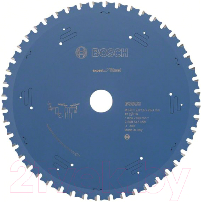 Пильный диск Bosch 2.608.643.058