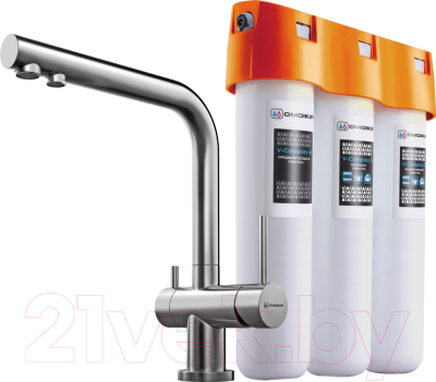 

Смеситель Omoikiri, Nagano 4011.8028 + Pure drop Lite