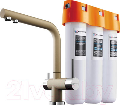 

Смеситель Omoikiri, Nagano 4081.8028 + Pure drop Lite