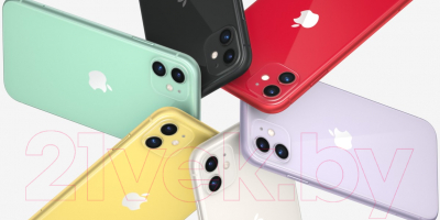 Чехол-накладка Apple Clear Case для iPhone 11 / MWVG2