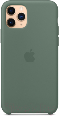Чехол-накладка Apple Silicone Case для iPhone 11 Pro Pine Green / MWYP2