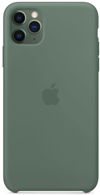 Чехол-накладка Apple Silicone Case для iPhone 11 Pro Max Pine Green / MX012