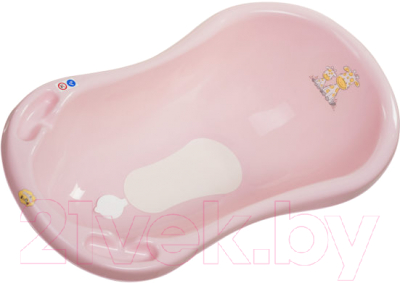 Ванночка детская Maltex Жираф / 7859 (розовый)