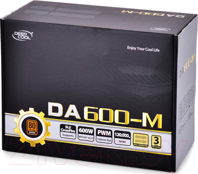 Блок питания для компьютера Deepcool DA600-M 600W (DP-BZ-DA600-MFM)