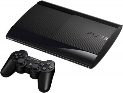 Игровая приставка PlayStation 3 Super Slim 500GB (+ игра) - общий вид
