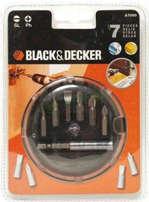 Набор бит Black & Decker A-7090 (7 предметов) - общий вид