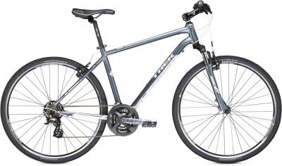 Велосипед Trek 8.2 DS (17.5, Blue-White, 2014) - общий вид