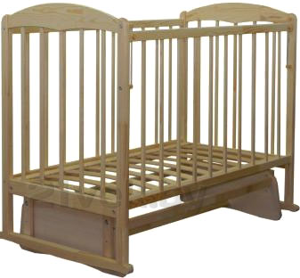 Детская кроватка СКВ 114005 (береза) - общий вид