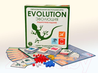 Дополнение к настольной игре Правильные Игры Эволюция. Подарочное издание 13-01-04