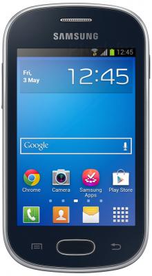 Смартфон Samsung S6790 Galaxy Fame Lite (черный) - общий вид