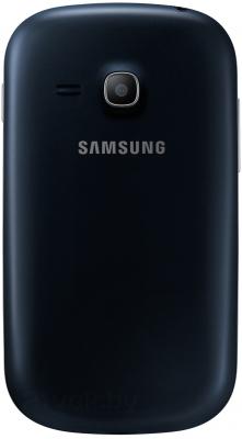 Смартфон Samsung S6790 Galaxy Fame Lite (черный) - задняя панель