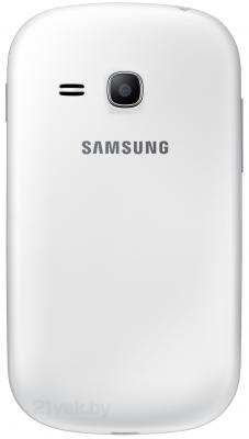 Смартфон Samsung S6790 Galaxy Fame Lite (белый) - задняя панель