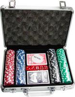 Набор для покера No Brand S-1 (в чемодане, 200 фишек) - 