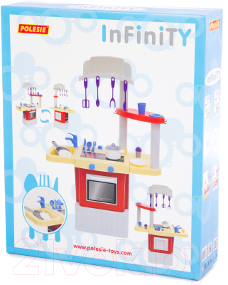 Детская кухня Полесье Infinity basic №1 / 42279 (в коробке)