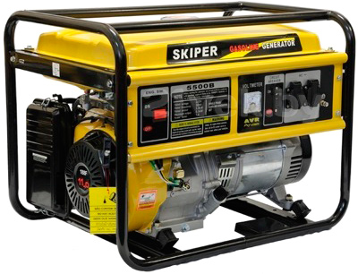 Бензиновый генератор Skiper LT 5500 B - общий вид