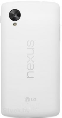 Смартфон LG Nexus 5 16Gb / D821 (белый) - задняя панель