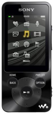 MP3-плеер Sony NWZ-E583 (черный) - общий вид