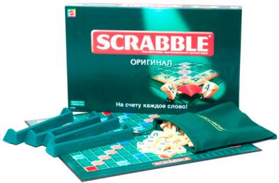 Настольная игра Mattel Скрабл / Scrabble - комплект