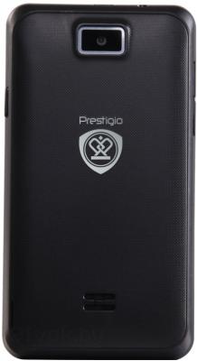 Смартфон Prestigio MultiPhone PAP3350 DUO (черный) - задняя панель