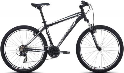 Велосипед Specialized HardRock (XL/21, Black-White, 2014) - общий вид