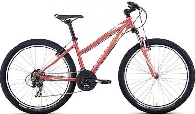 Велосипед Specialized Myka HT ST (S, Coral-Orange-White, 2014) - общий вид