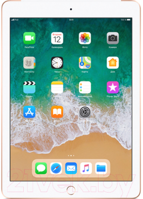 Планшет Apple iPad 2018 32GB LTE / MRM02 (золото)