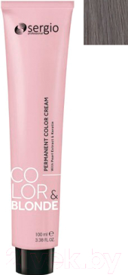 

Крем-краска для волос Sergio Professional, Седой (серый), Color&Blonde 12.01