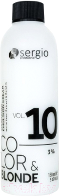 

Эмульсия для окисления краски Sergio Professional, Color&Blonde 10Vol. 3%