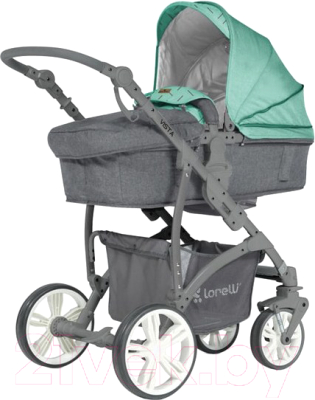 Детская универсальная коляска Lorelli Vista Green Grey (10020971841)
