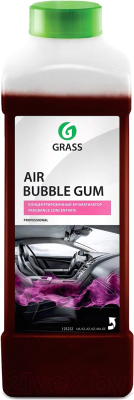 Освежитель автомобильный Grass Air Bubble Gum / 125222 (1л)