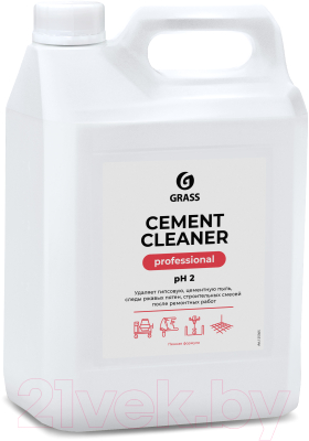 Средство для очистки после ремонта Grass Cement Cleaner / 125305 (5.5кг)