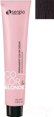 

Крем-краска для волос Sergio Professional, Брюнет, Color&Blonde 5.00