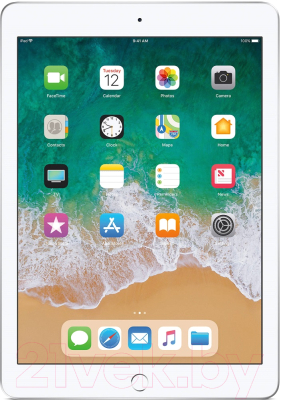 Планшет Apple iPad 2018 128GB LTE / MR732 (серебристый)