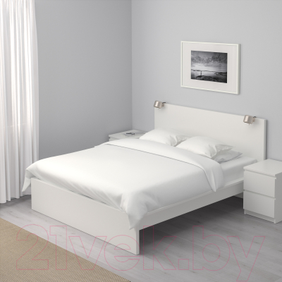 Двуспальная кровать Ikea Мальм 992.110.46