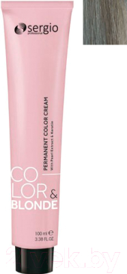 

Крем-краска для волос Sergio Professional, Блонд;седой (серый);русый, Color&Blonde 9.01
