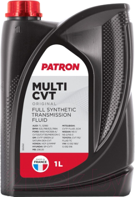 Трансмиссионное масло Patron Original Multi CVT (1л)