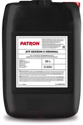 Трансмиссионное масло Patron Original ATF Dexron II (20л)