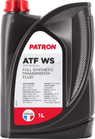 Трансмиссионное масло Patron Original ATF WS (1л) - 