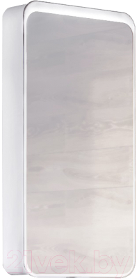 Шкаф с зеркалом для ванной Raval Pure 46 / Pur.03.46/W (с подсветкой)