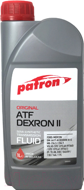 

Трансмиссионное масло Patron, Original ATF Dexron II