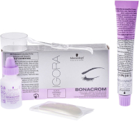 

Набор для окрашивания бровей Schwarzkopf Professional, Igora д/бровей и ресниц 15мл + лосьон активирующий черный 10мл