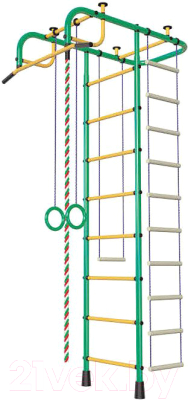 Детский спортивный комплекс Пионер А (зеленый/желтый)