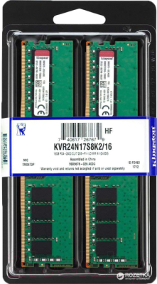 Оперативная память DDR4 Kingston KVR24N17S8K2/16