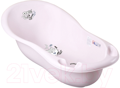 Ванночка детская Tega Лисенок / PB-LIS-005-130 (светло-розовый)