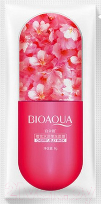 

Маска для лица гелевая Bioaqua, Cherry Jelly Mask ночная