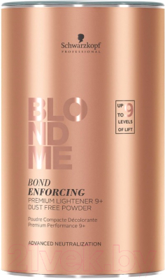 

Порошок для осветления волос Schwarzkopf Professional, Блонд, BlondMe Bond Enforcing Premium Lightiner 9+