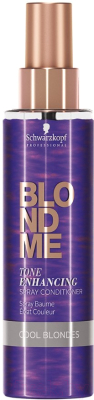 

Кондиционер-спрей для волос Schwarzkopf Professional, BlondMe Tone Enhancing Spray Conditioner Cool Blondes