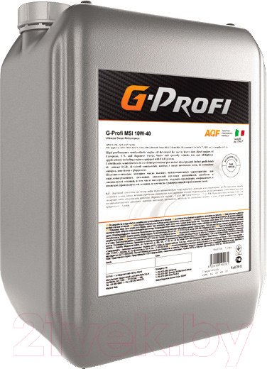 Моторное масло G-Energy G-Profi MSI 10W40 / 253142020 (10л)